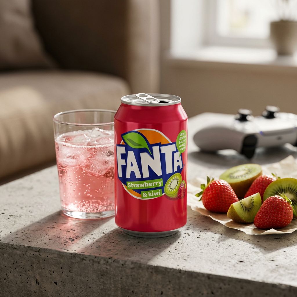 Fanta Aardbei Kiwi