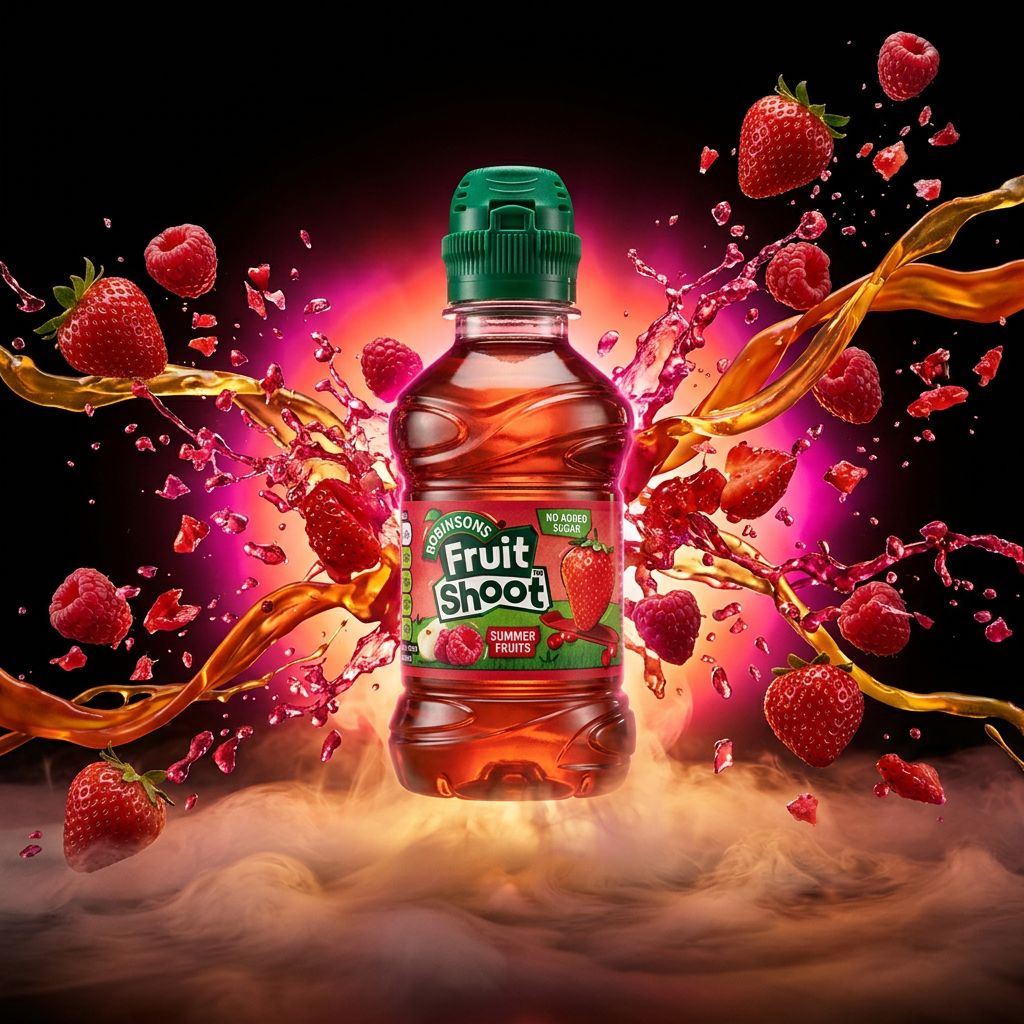 Fruit Shoot Summer Fruits Small, jus fraise framboise pomme format nomade, disponible sur My American Shop