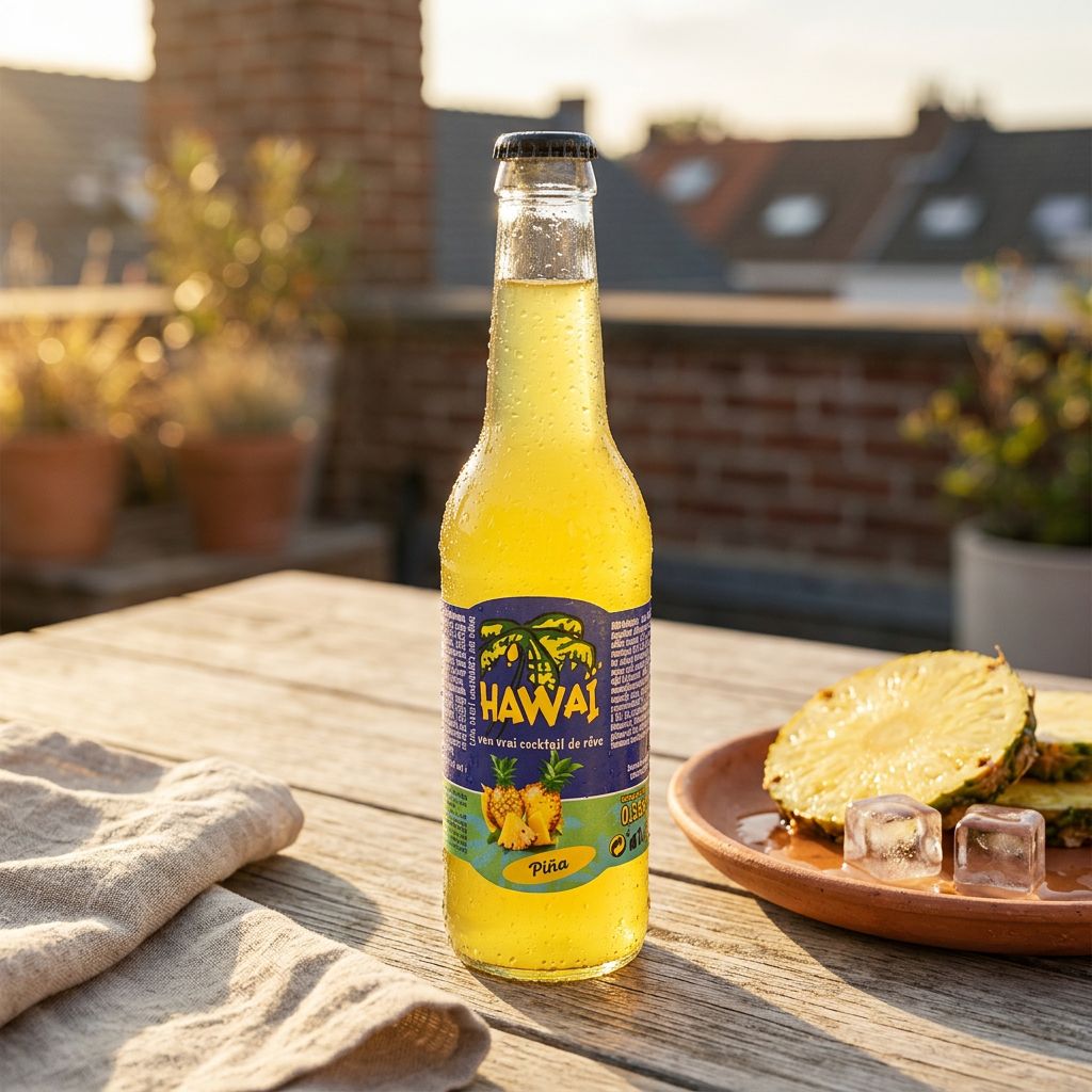 Hawaii glazen fles ananas