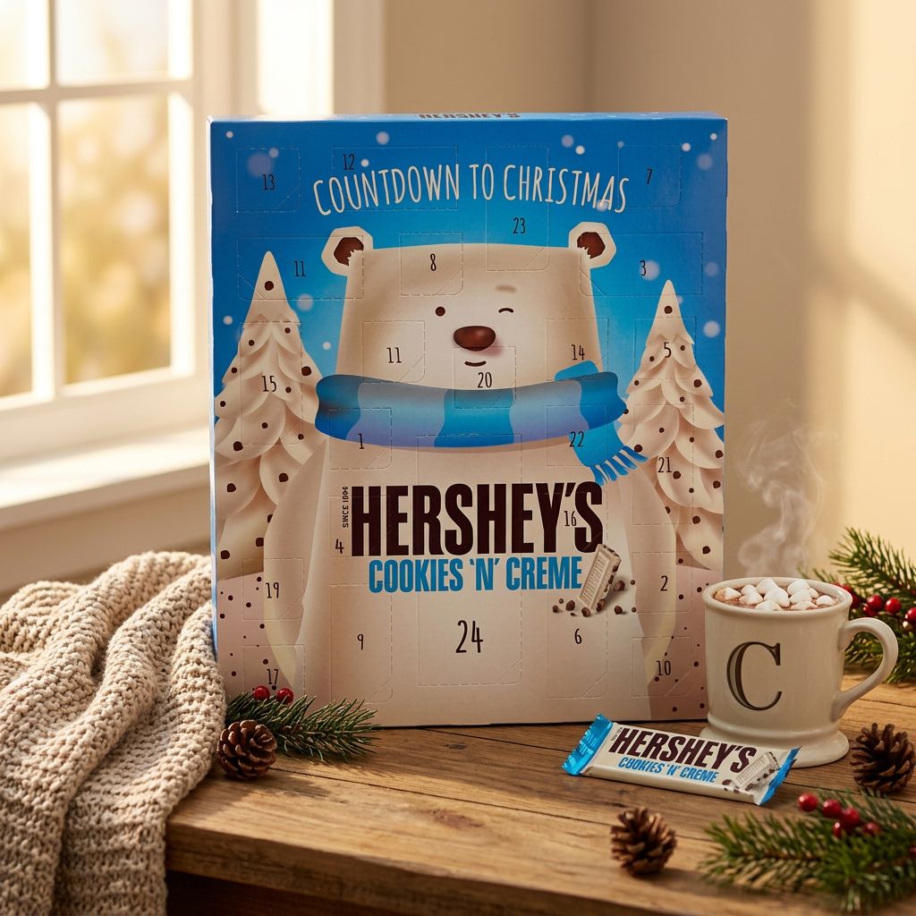 Hershey's adventskalenderkoekjes & Crème