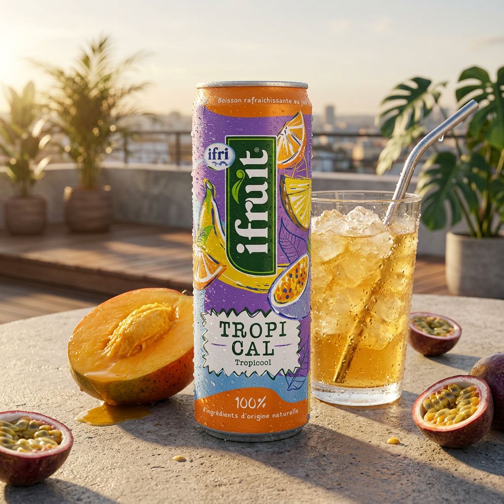 Ifruit tropisch blikje