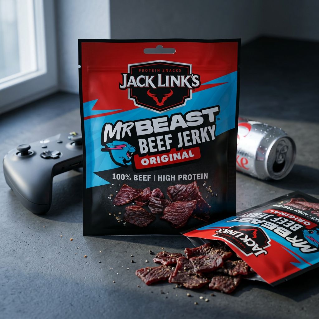 Jack Link's ft Mr Beast Beef Jerky Original