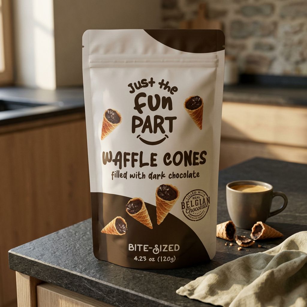 Gewoon het leuke gedeelte: pure chocolade