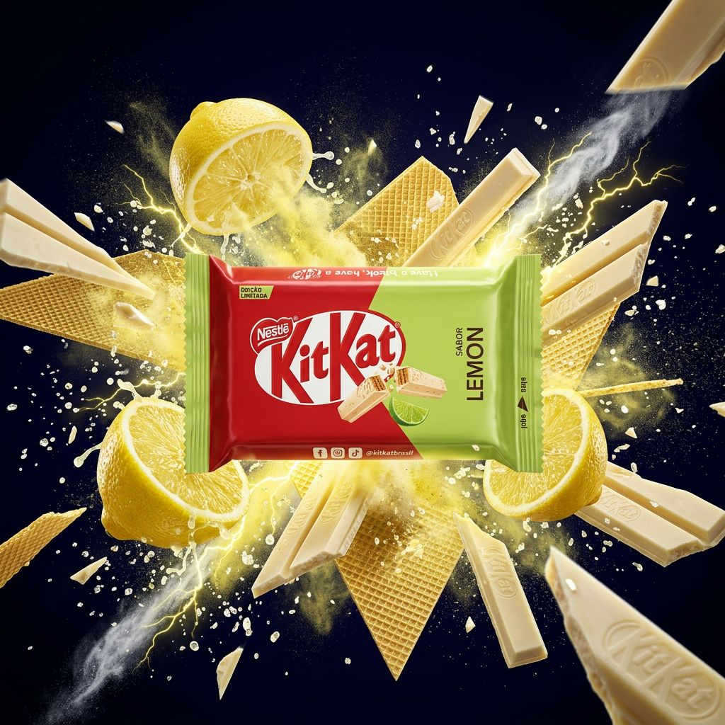 Kit Kat Lemon | My American Shop