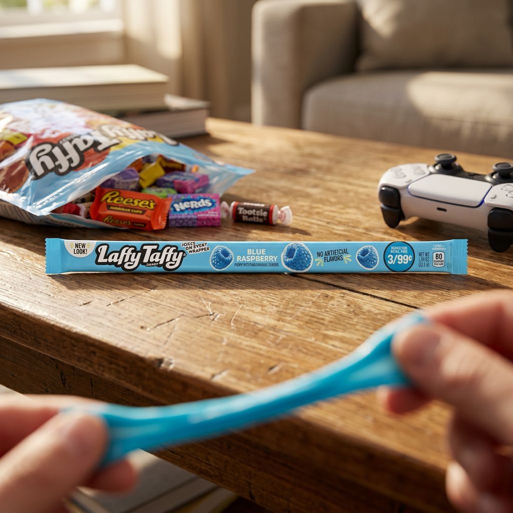 Laffy Taffy blauwe framboos