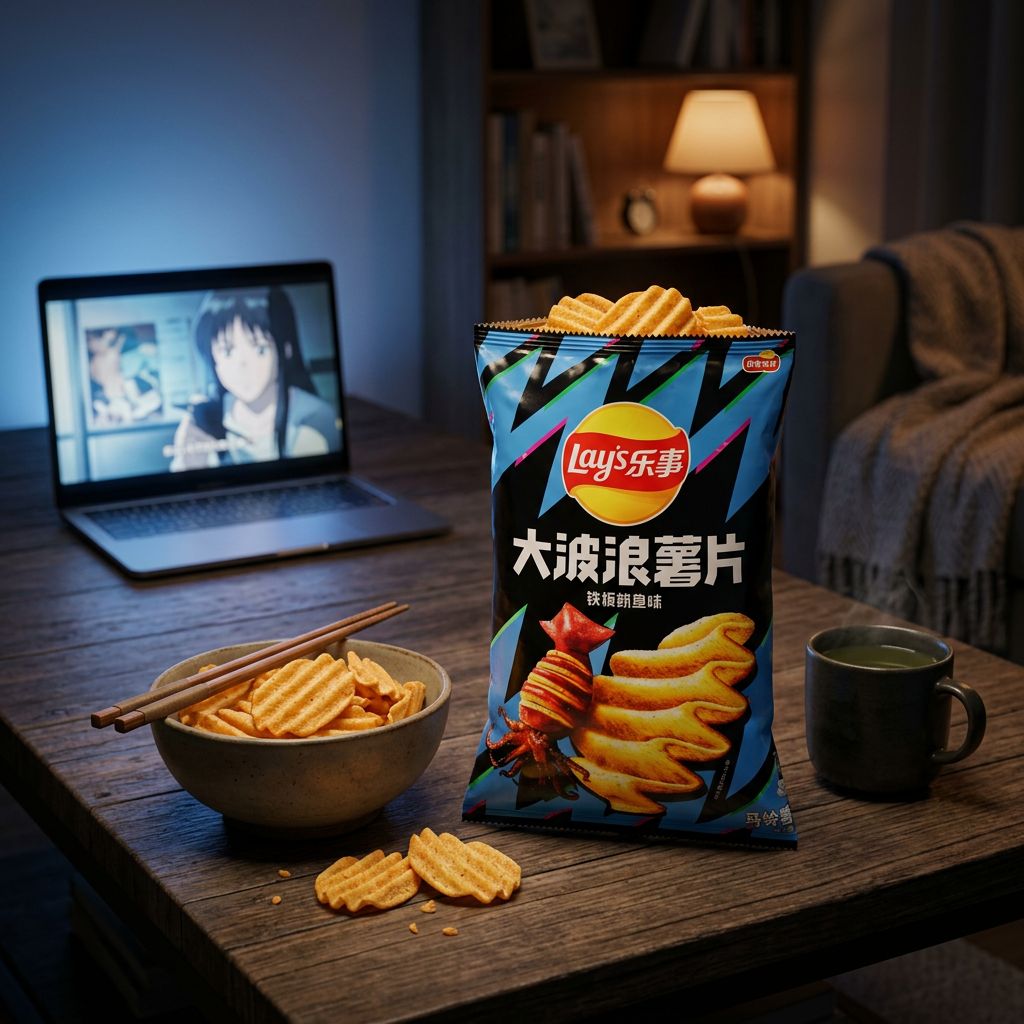 Lay's diepgerande inktvis