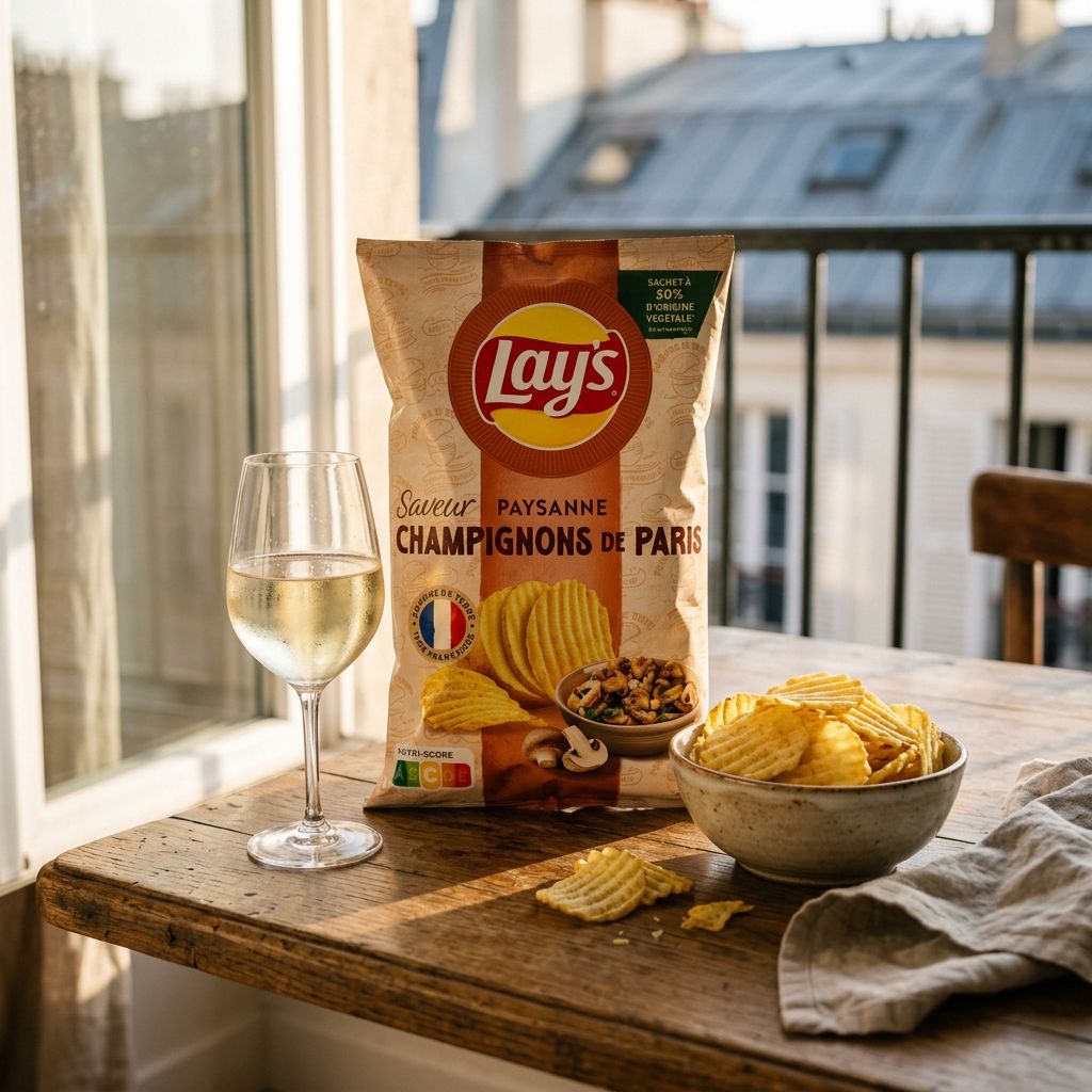 Lay's Paysanne Paddenstoelen uit Parijs
