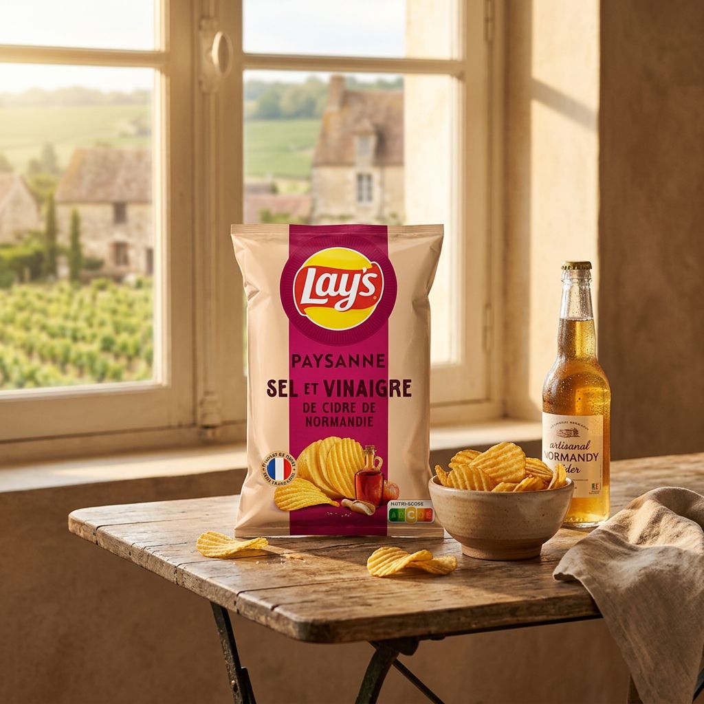 Lay's Paysanne Zeezout & Normandische Cider Azijn