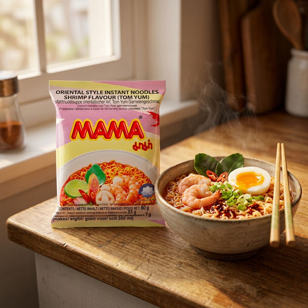 Mama Instant Noedels Garnalen
