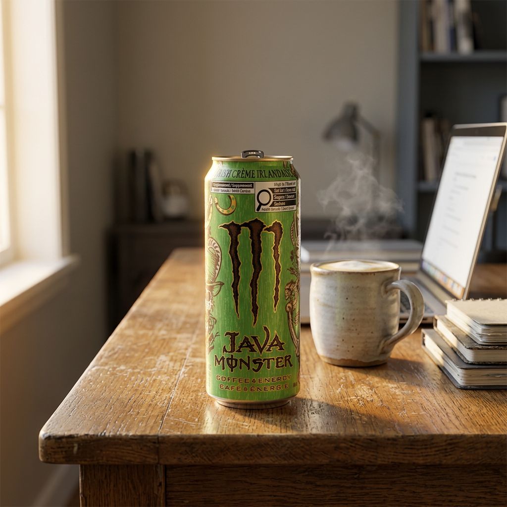 <tc>Monster</tc> Java Energie CA Ierse Crème
