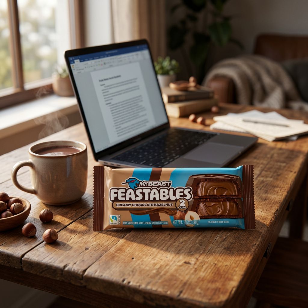 Mr Beast Feastables Cups Romige Chocolade Hazelnoot