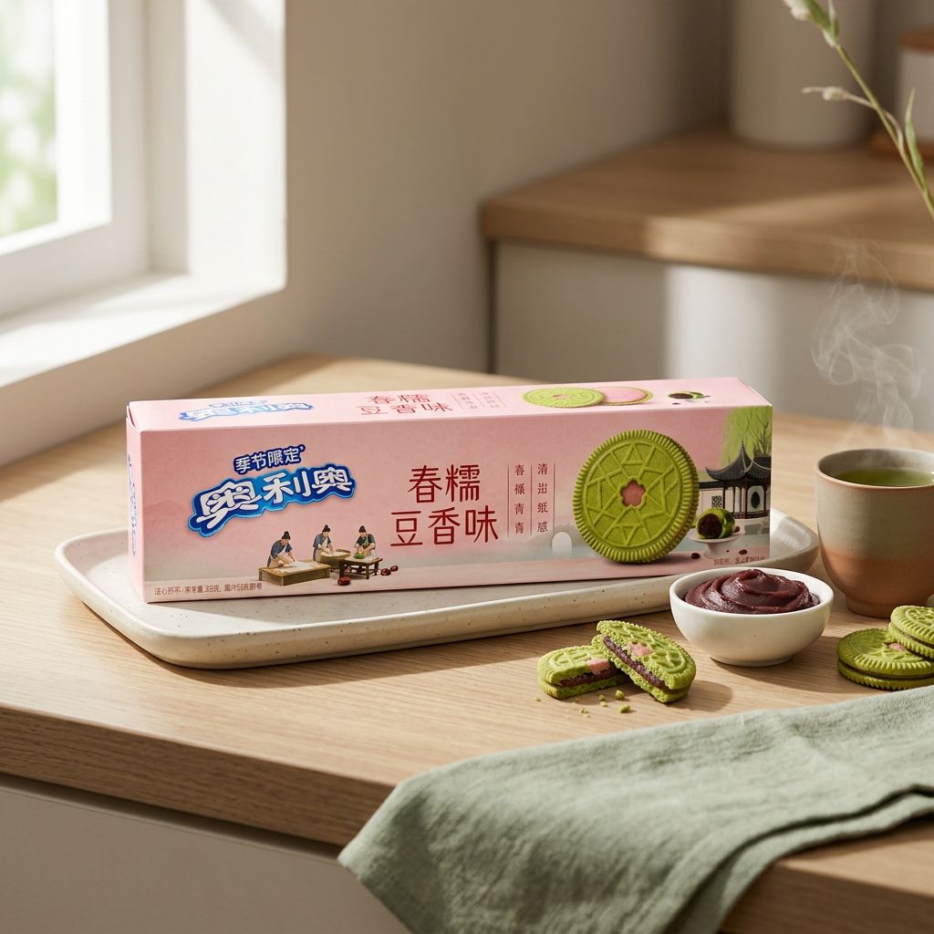 Oreo Spring Limited Edition Bijvoet Rode Bonen Smaak