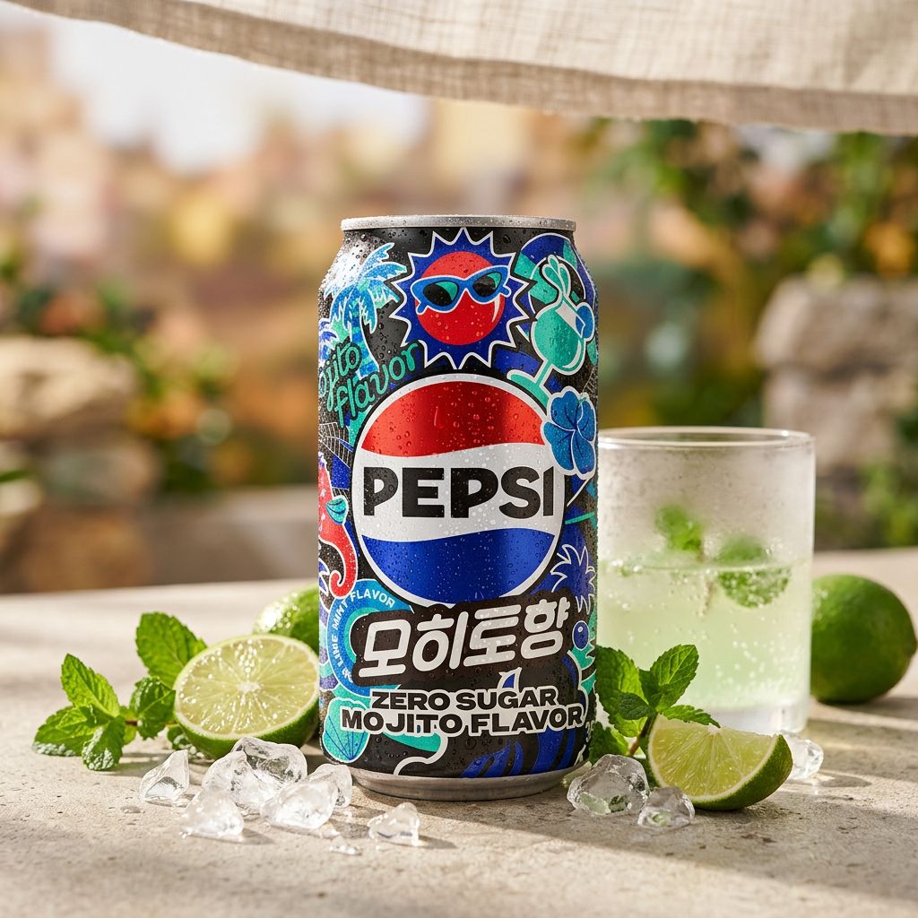 Pepsi Zero Sugar Mojito-smaak
