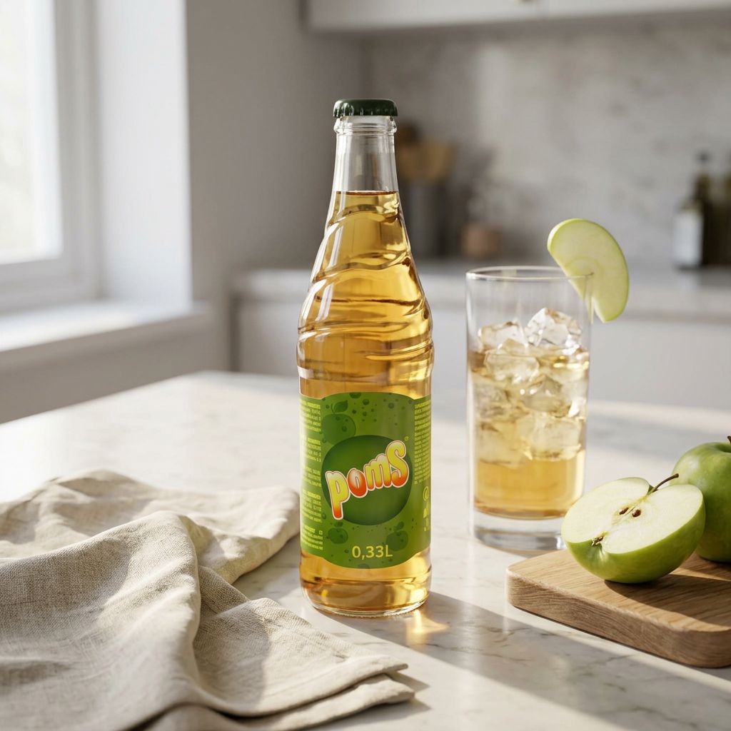 Poms Glazen Fles Appel