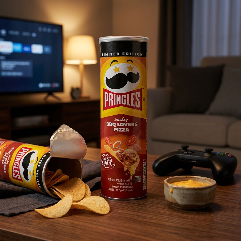 Pringles BBQ Lovers-pizza
