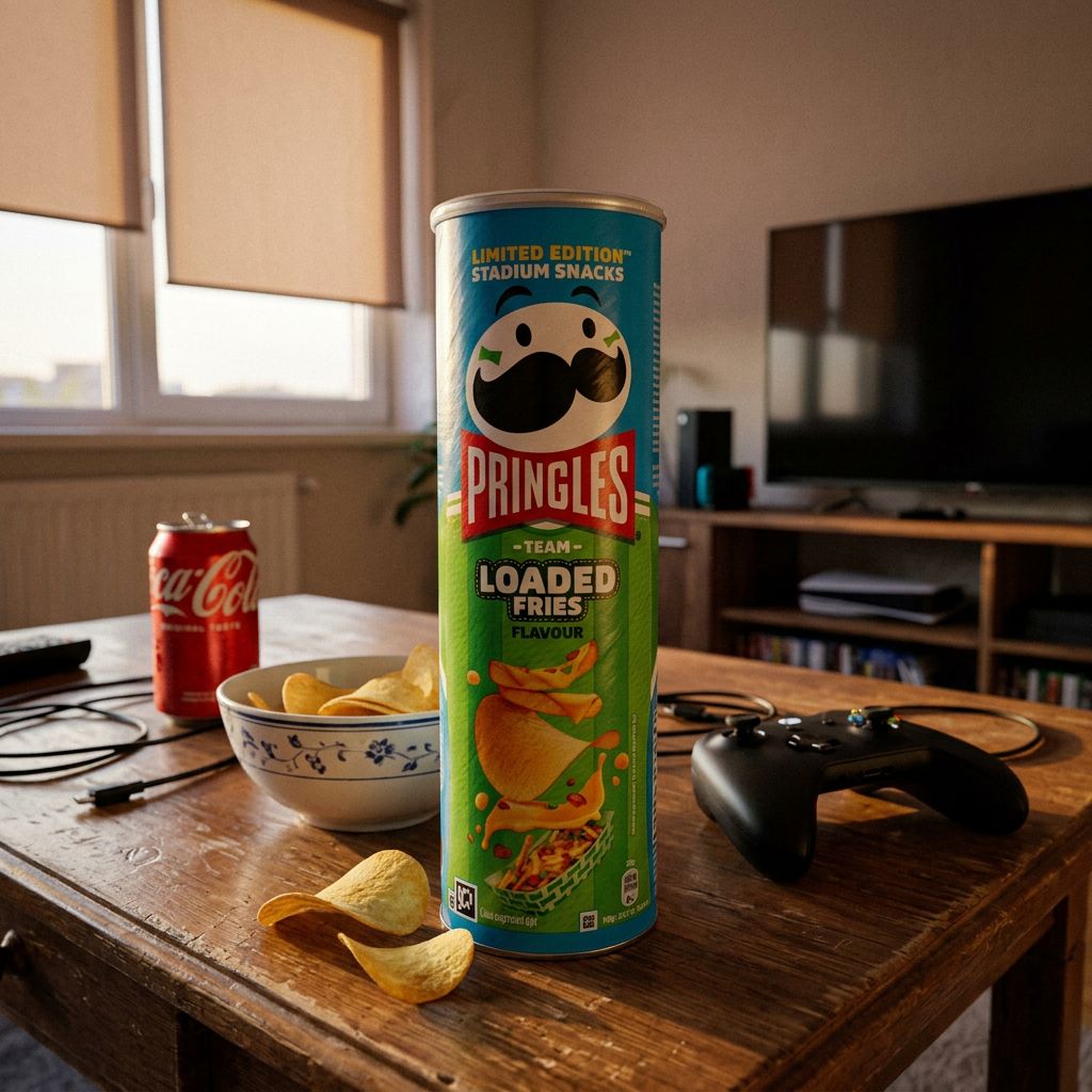 Pringles-chips geladen frietjes
