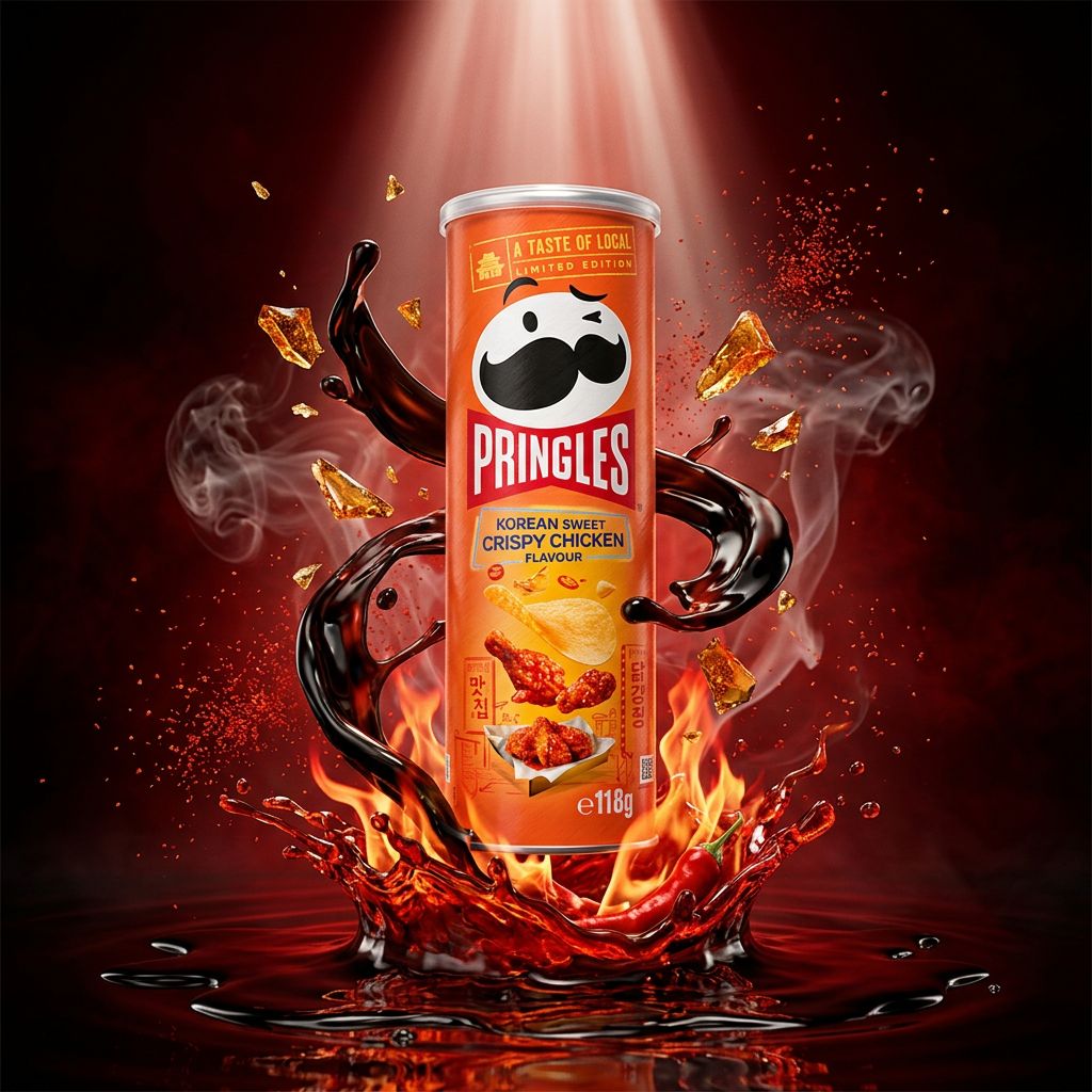 Pringles Sweet N' Spicy Koreaanse gebakken kip