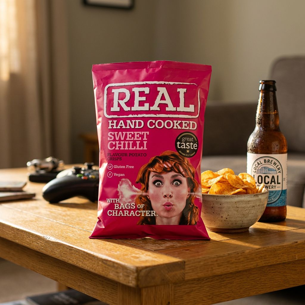 Echte knapperige zoete chili