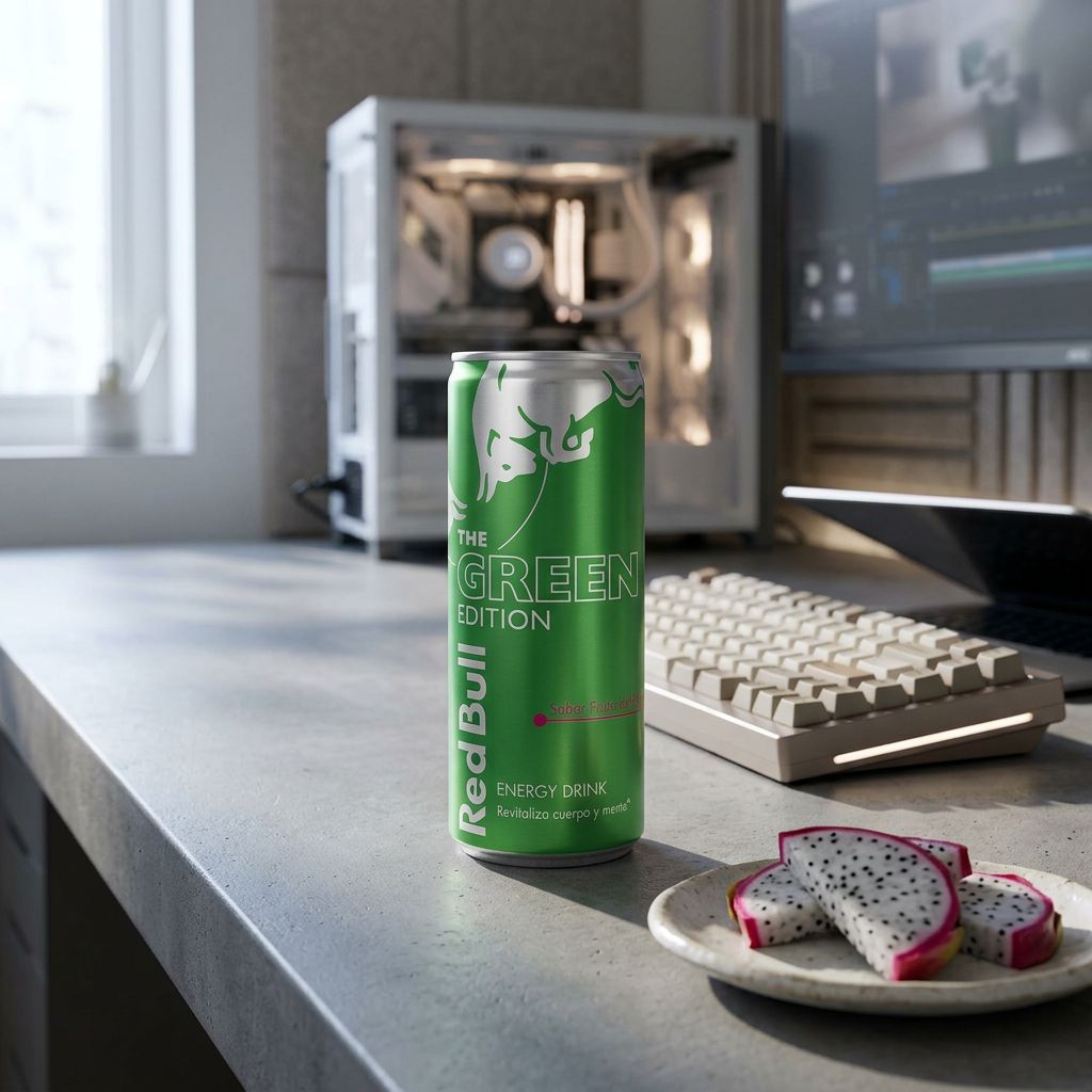 Red Bull The GREEN Edition 250ml 70本 Red Bull Green Edition Dragon Fruit 250ml | My American Shop