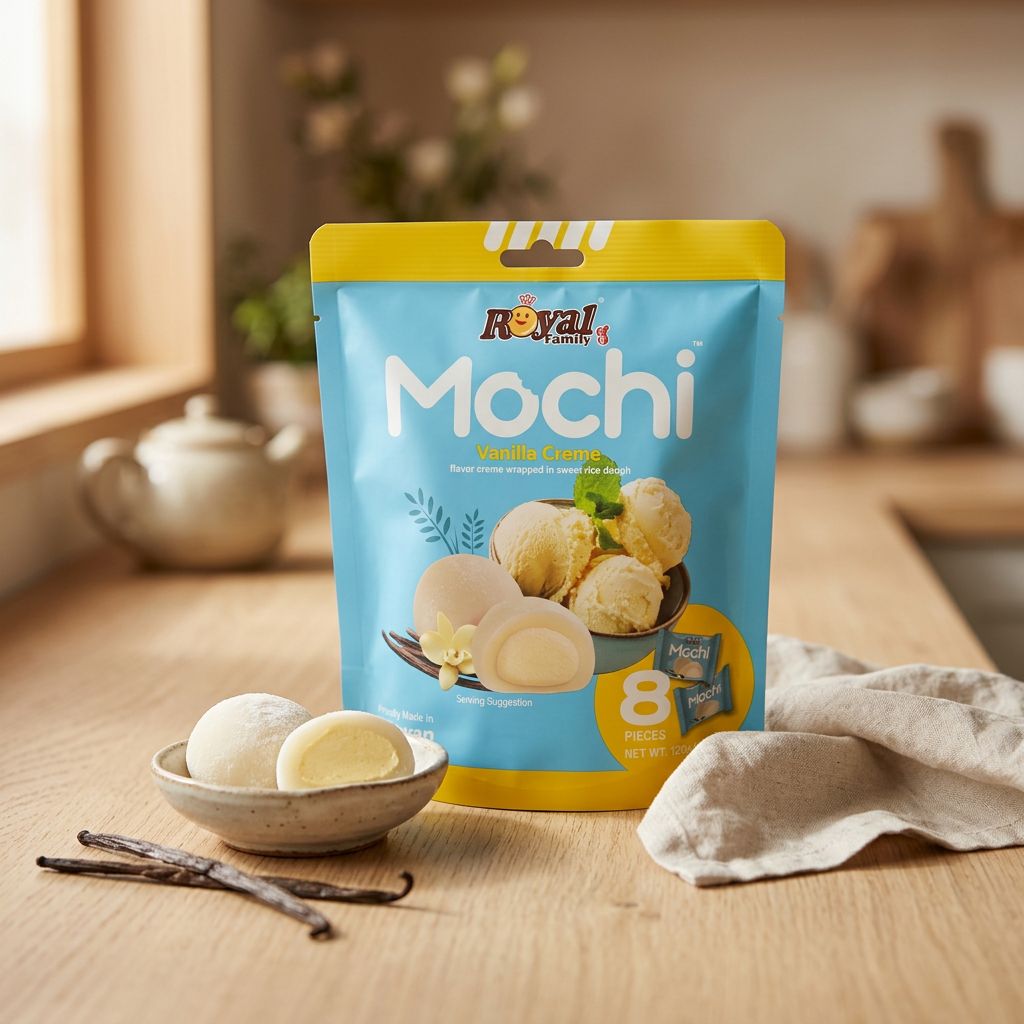 Koninklijke Familie Mochi Kleine Crème Vanille