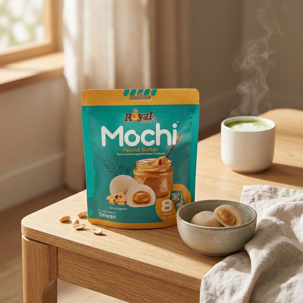 Koninklijke Familie Mochi Kleine Pindakaas