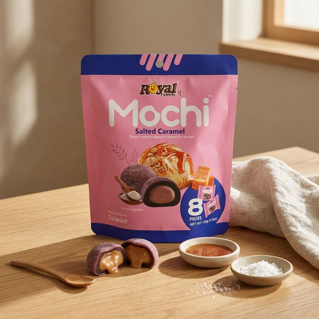 Koninklijke Familie Mochi Kleine Gezouten Karamel