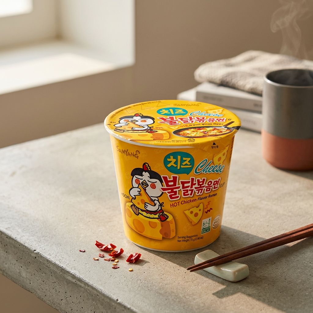 Samyang Buldak Ramen Kleine Kop Kaas