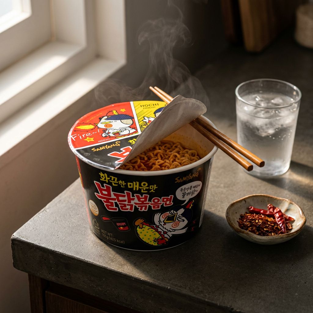 Samyang Ramen Bowl Hot Chicken Pittig Groot