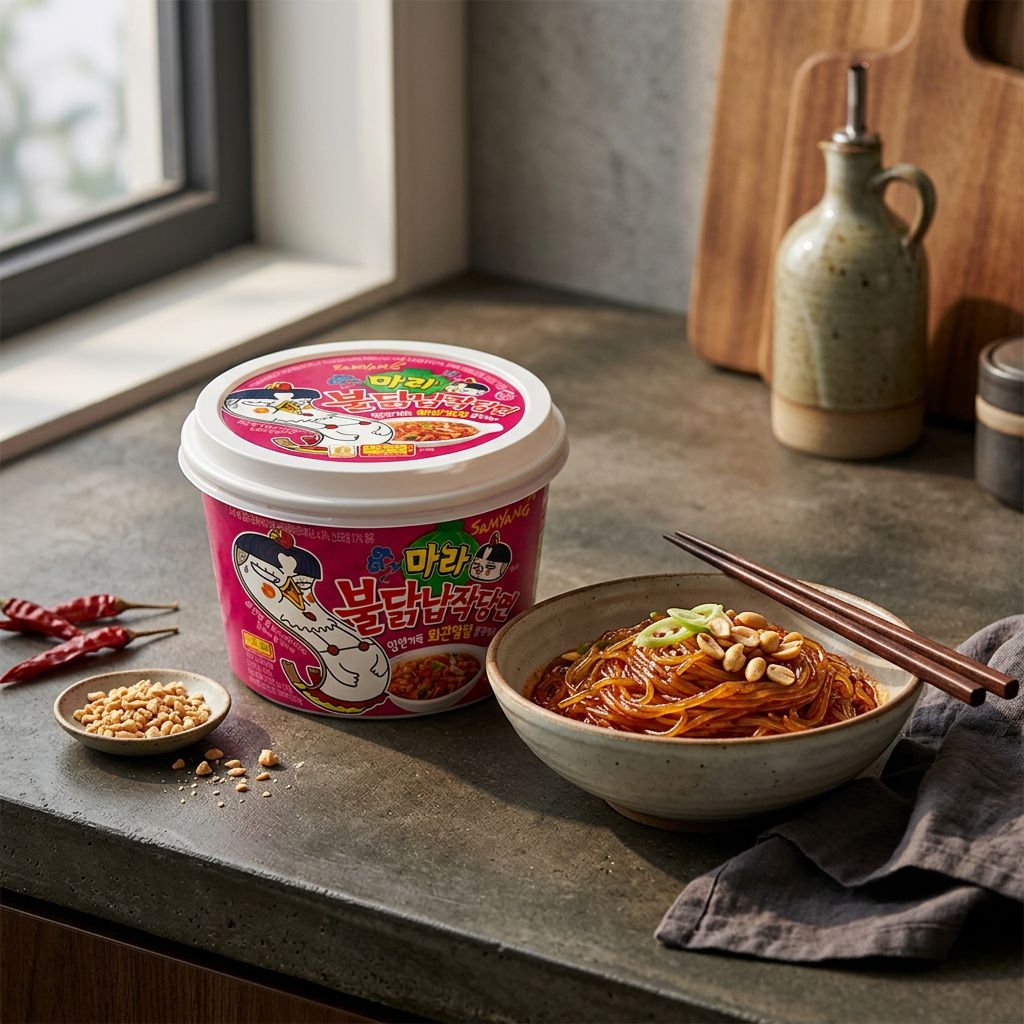 Samyang Ramen Buldak Dangmyeon Mala Pittig