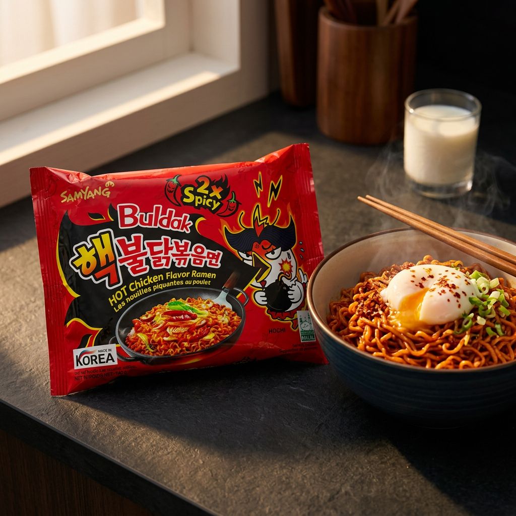 Samyang Ramen Hete Kip 2x Pittig
