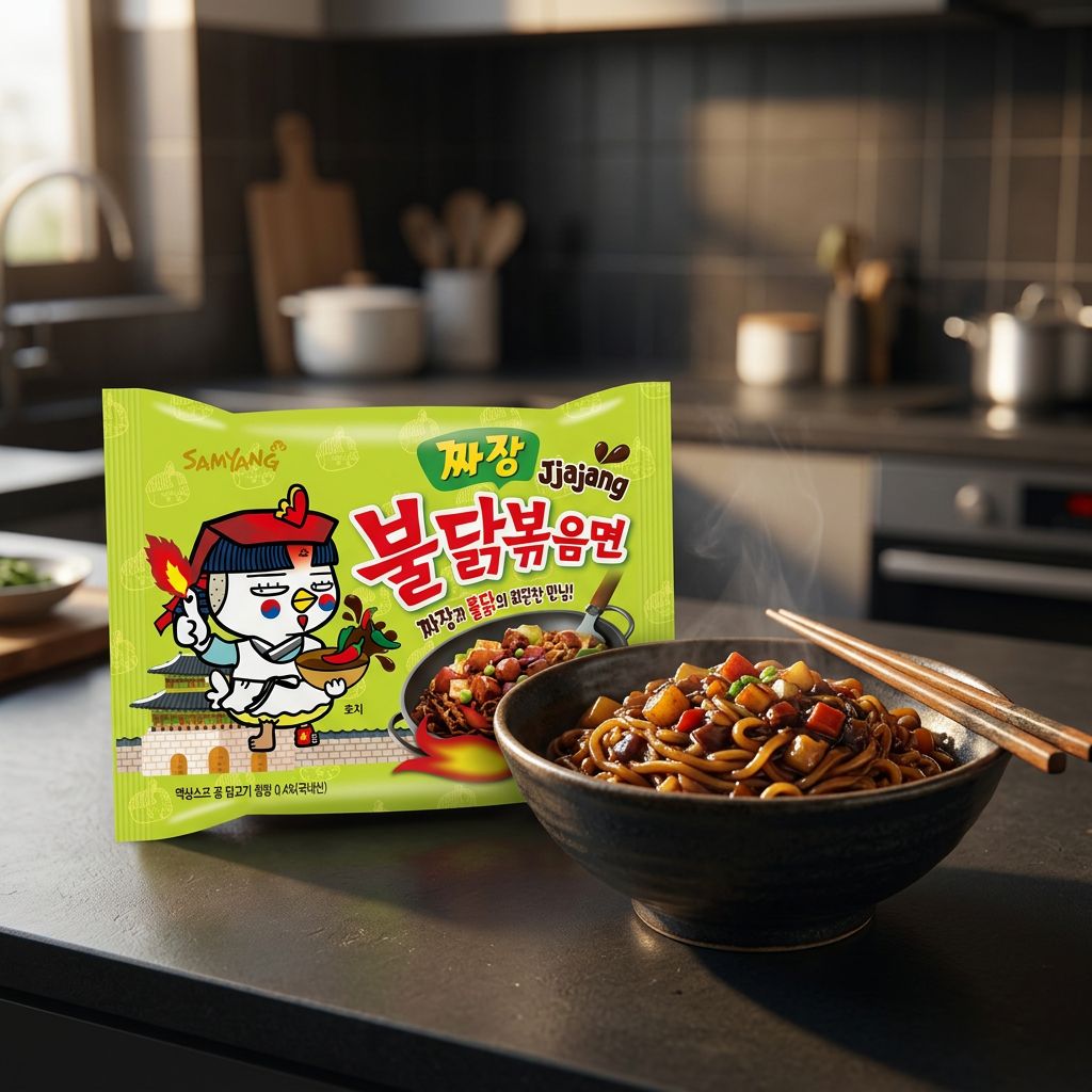 Samyang Ramen Hete Kip JJajang