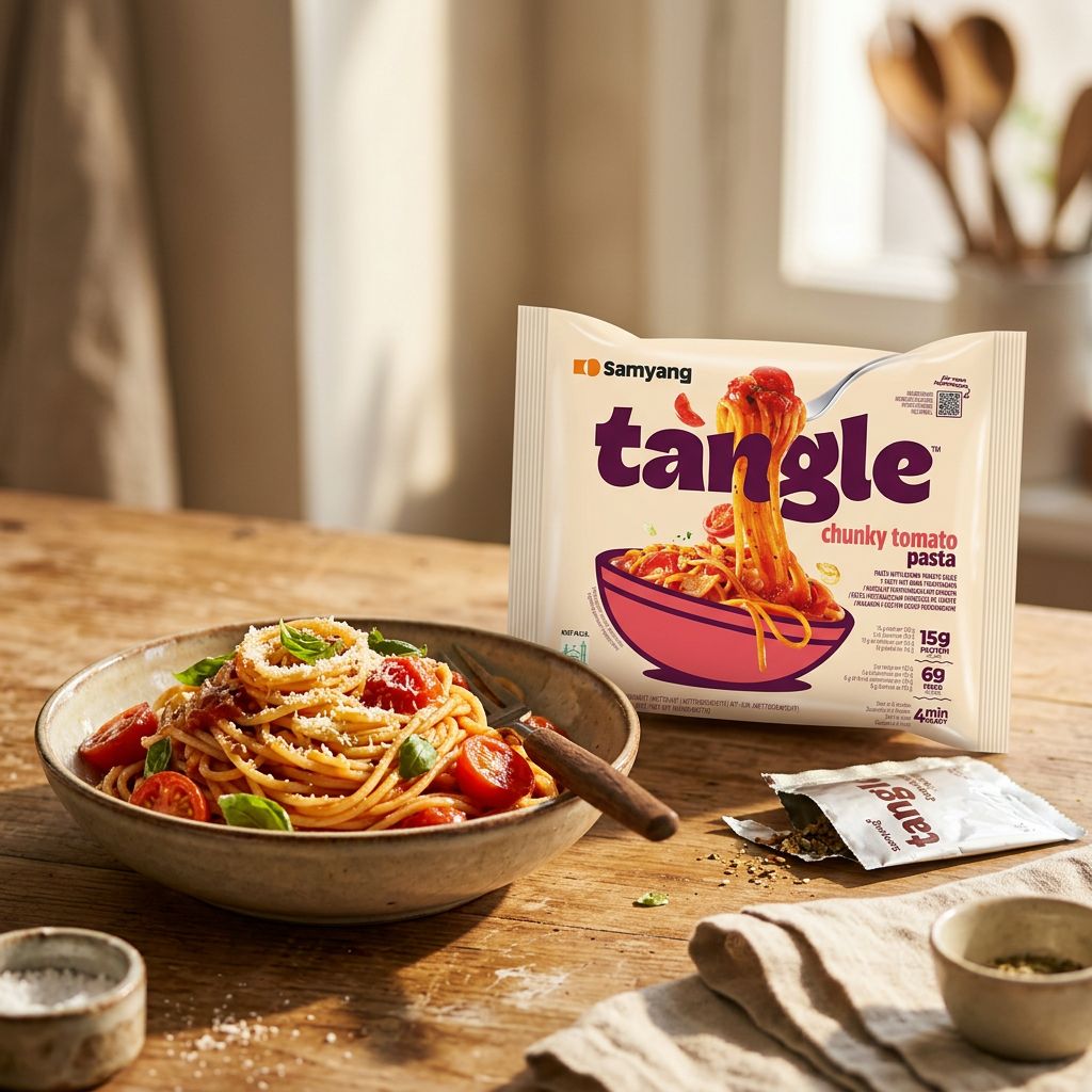 Samyang Tangle Pasta Tomatensaus