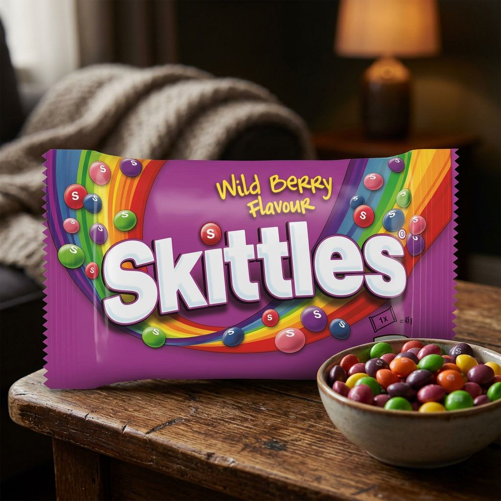 Skittles Wild Berry, bonbons baies sauvages importés des USA, disponible sur My American Shop