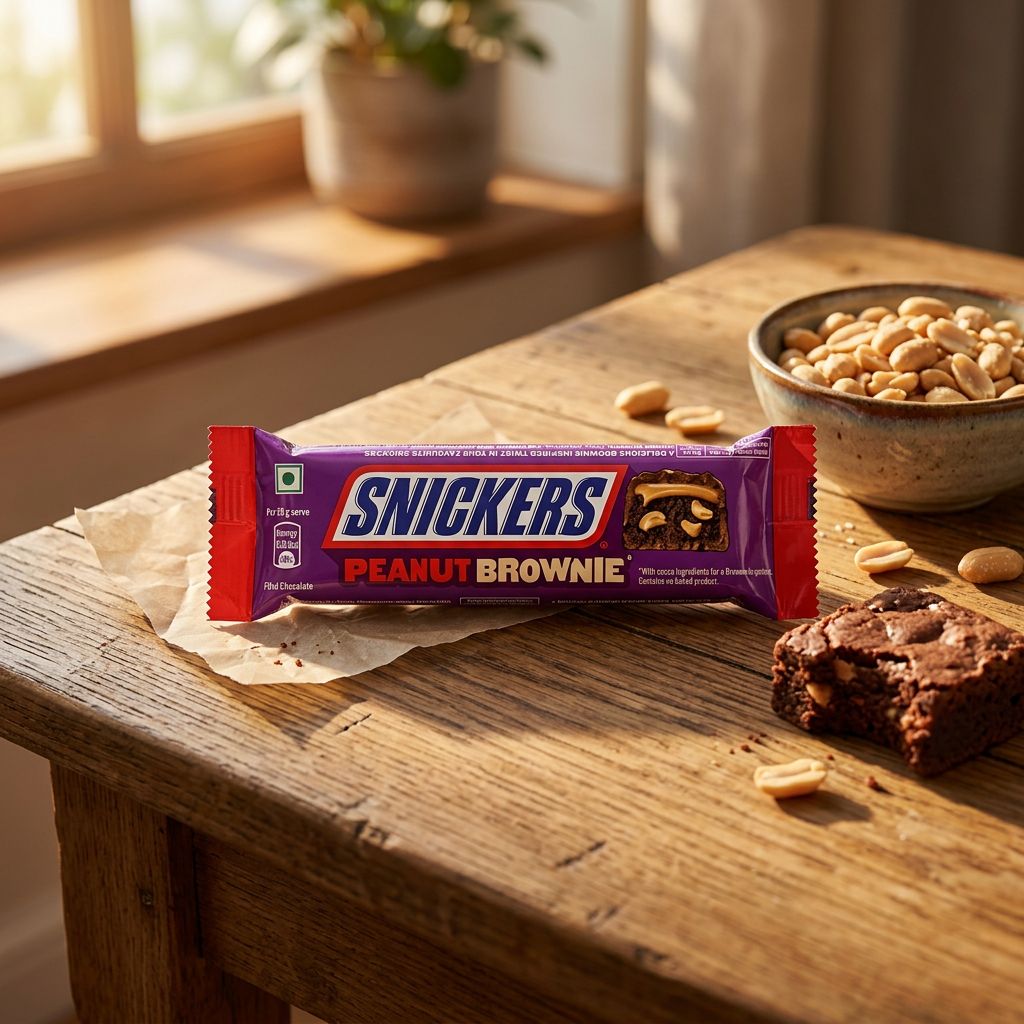 Snickers Pinda Brownie