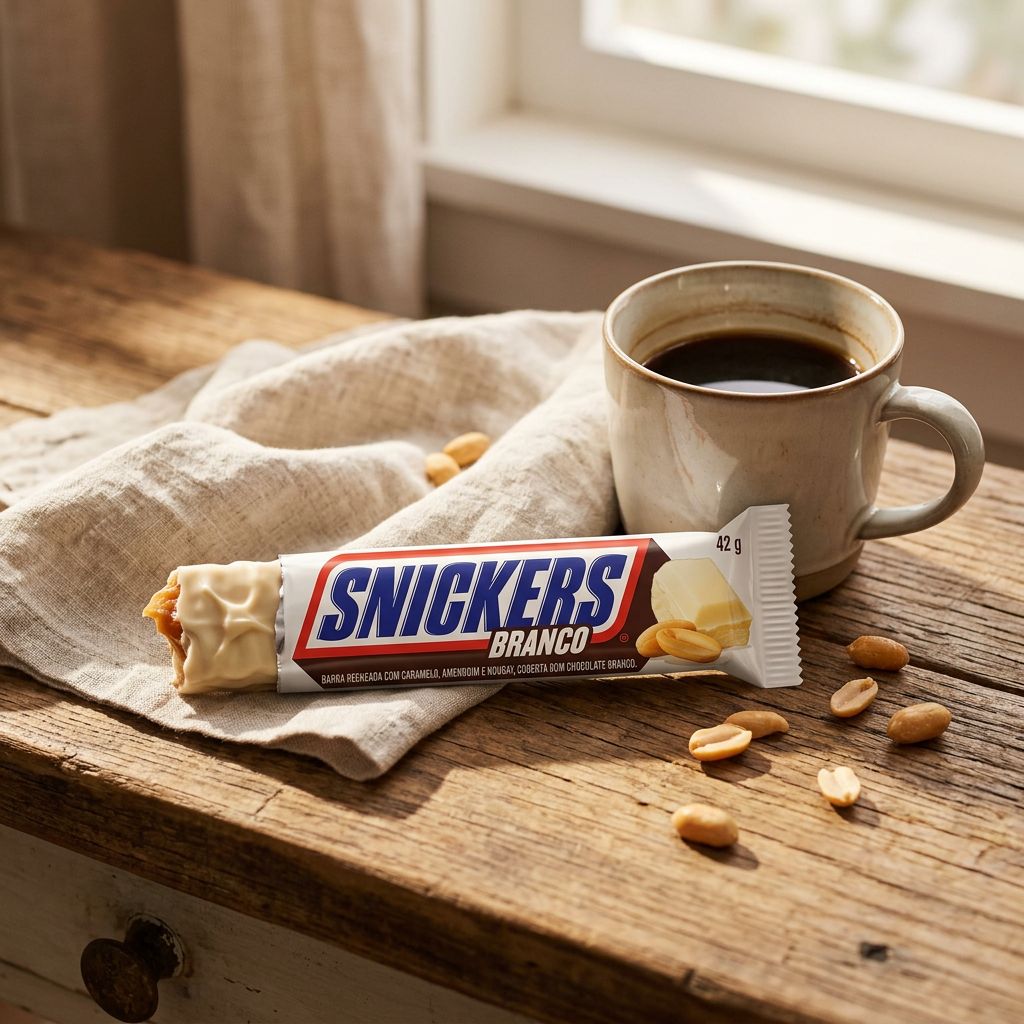 Snickers witte chocolade