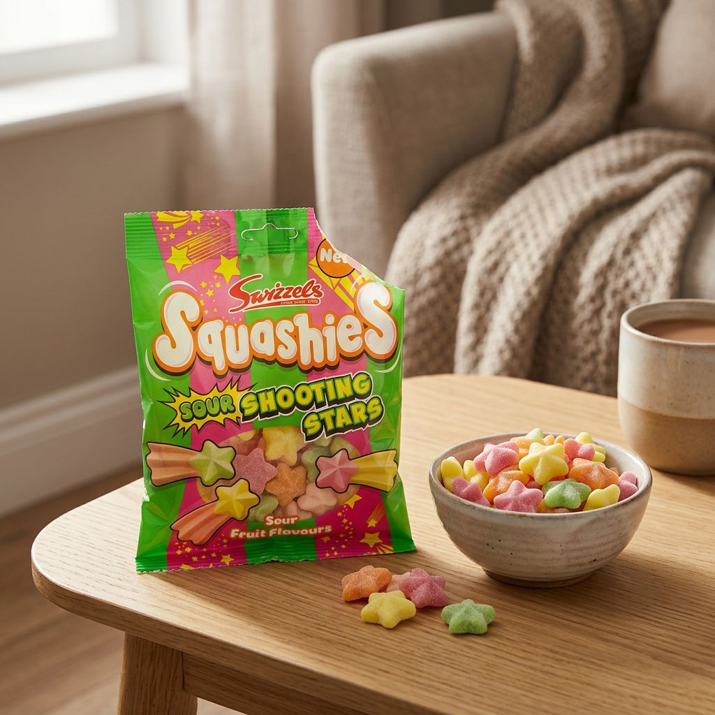 Swizzels Squashies Zuur Fruit Vallende Sterren