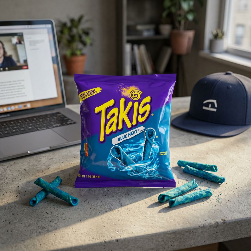 Takis Blue Heat Extra Klein