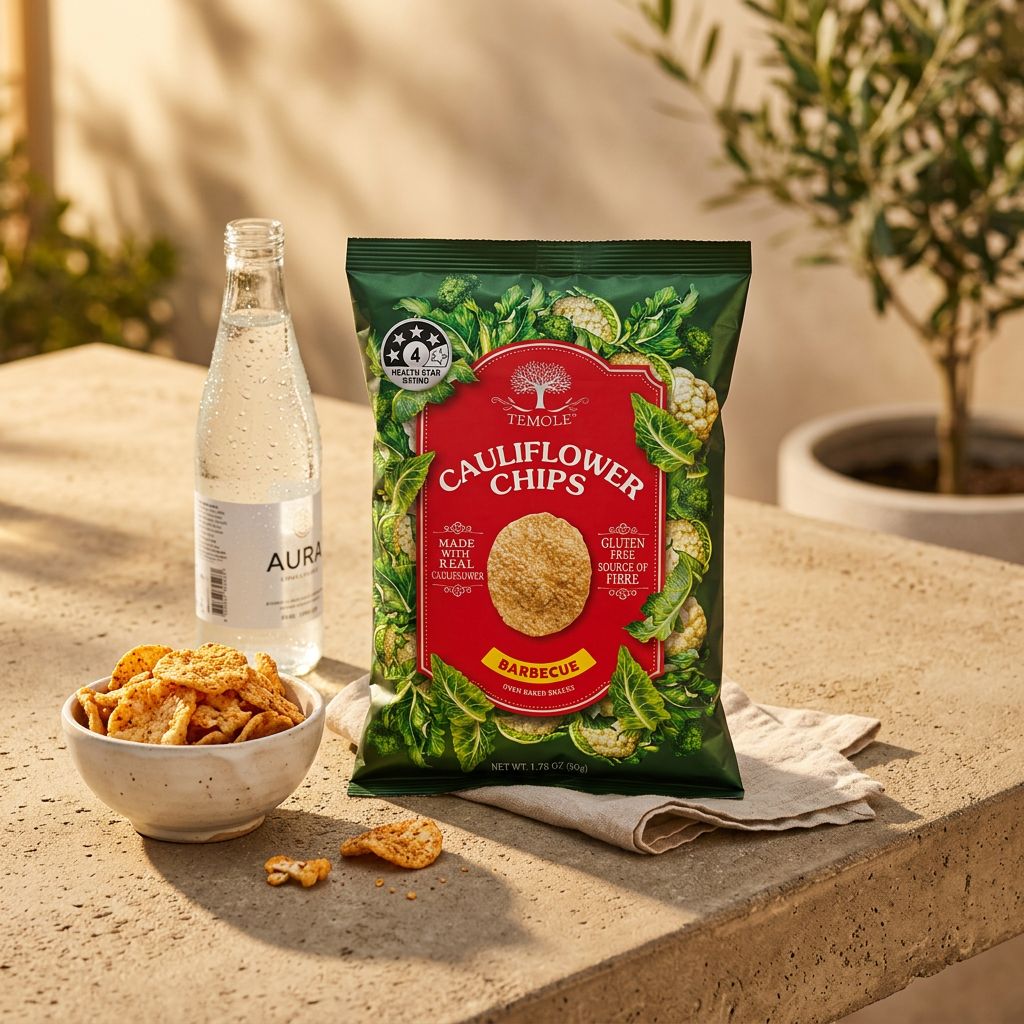 Temole Bloemkoolchips Barbecue