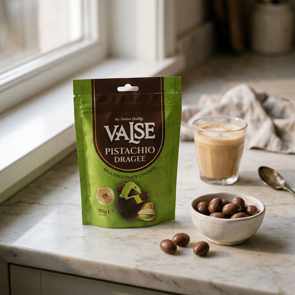 Valse Dragee Pistache & Melkchocolade