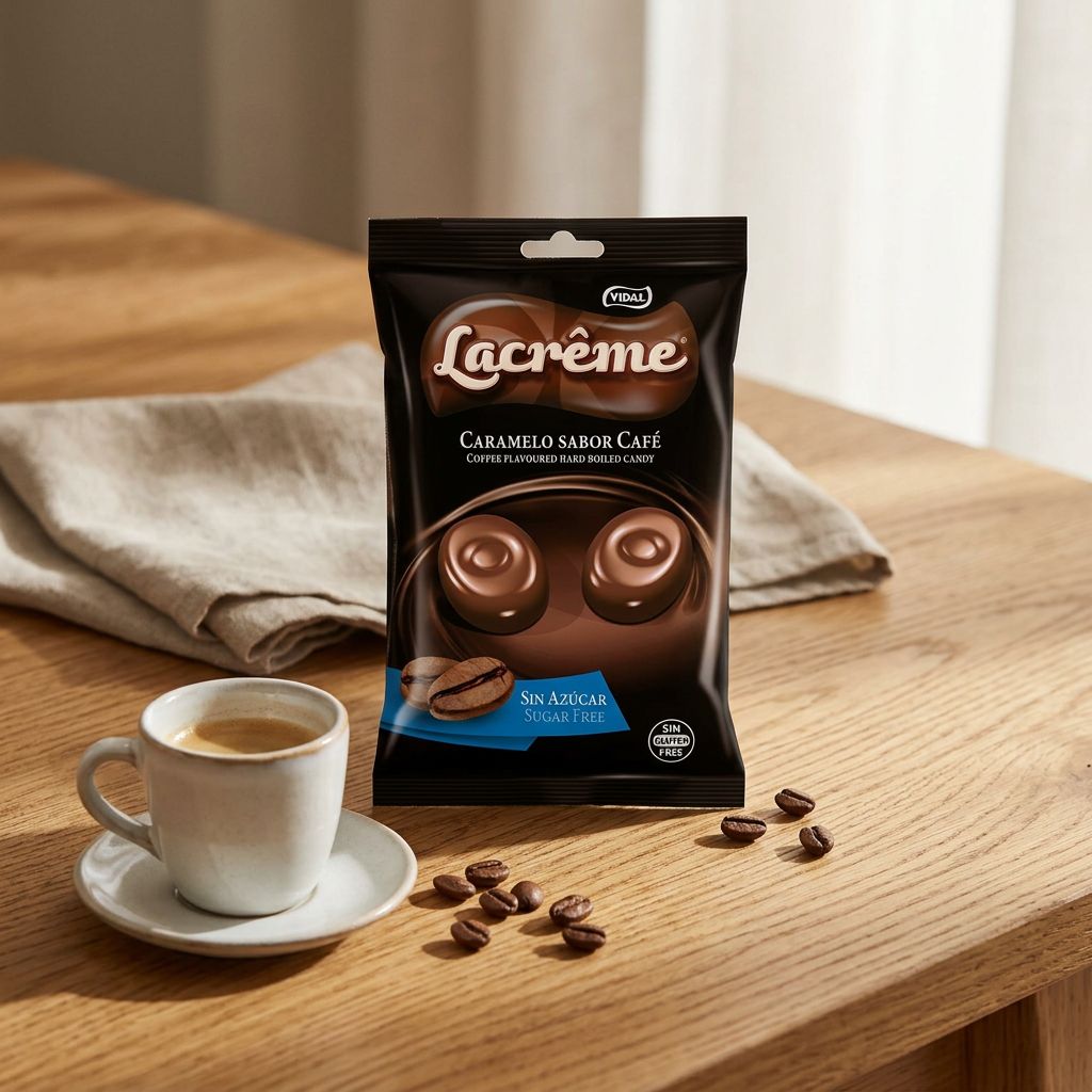 Vidal Hard Candy Koffie gearomatiseerd