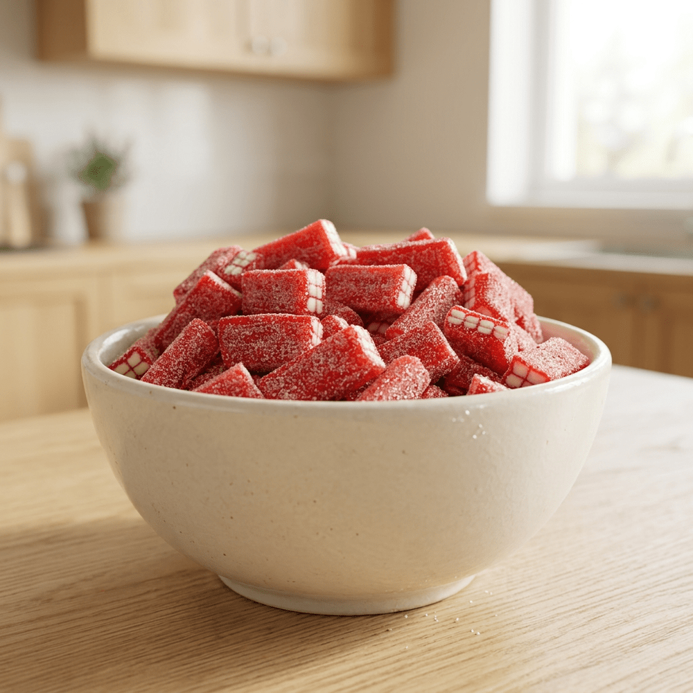 Vidal zure aardbeienstenen