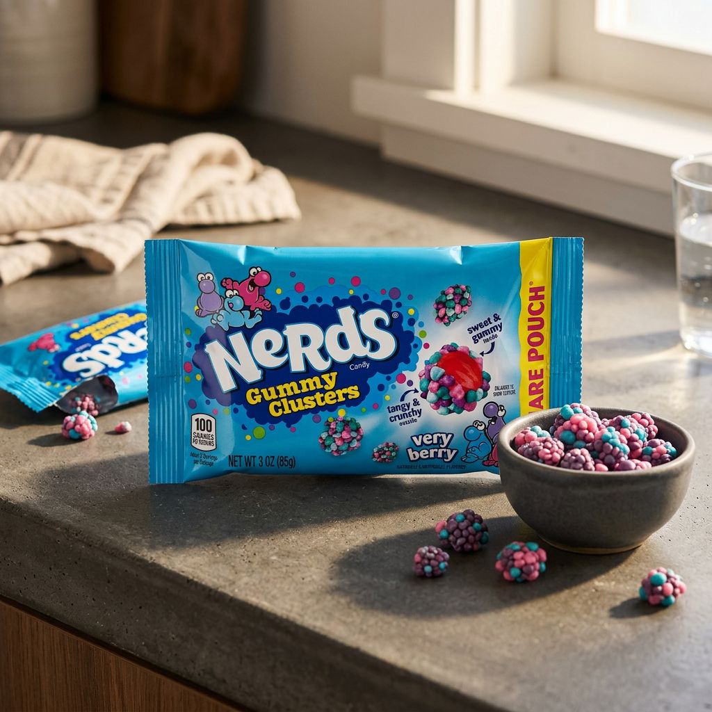 Wonka Nerds Gummy Clusters Zeer Berry