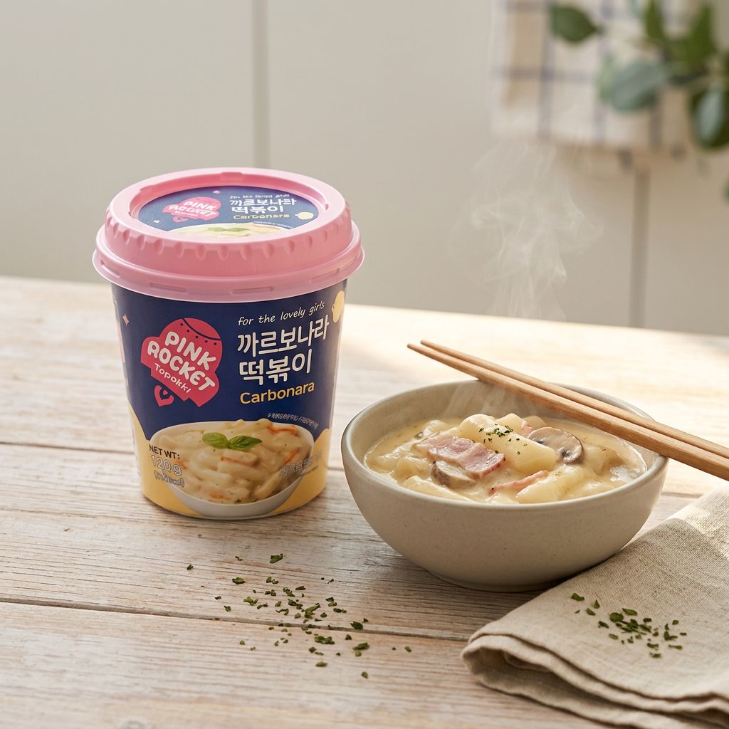 Youngpoong Roze Rocket Cup Topokki Carbonara