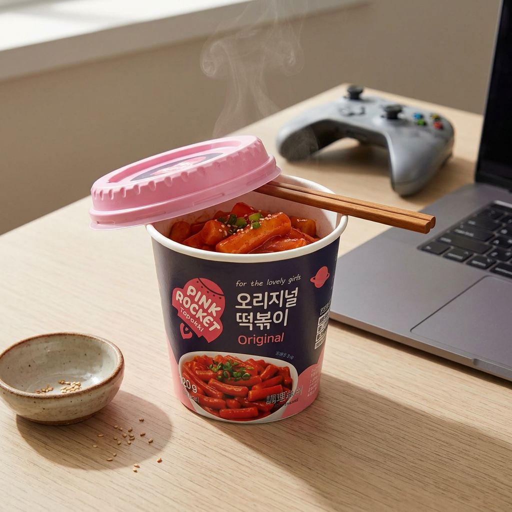Youngpoong Roze Rocket Cup Topokki Origineel