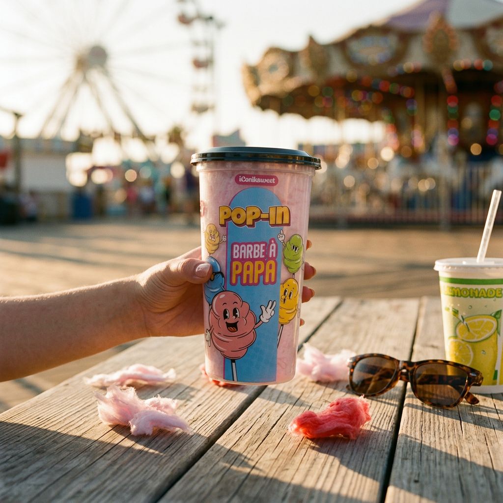 iConiksweet Pop In Suikerspin Kers