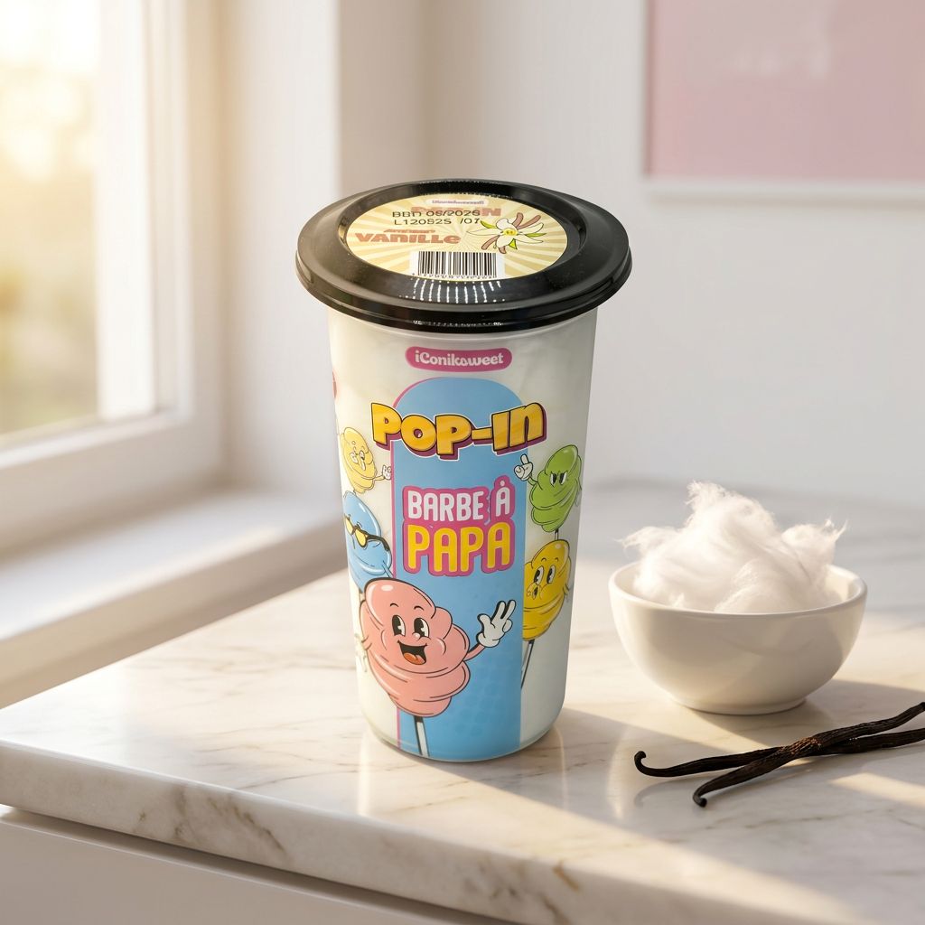 iConiksweet Pop In Suikerspin Vanille
