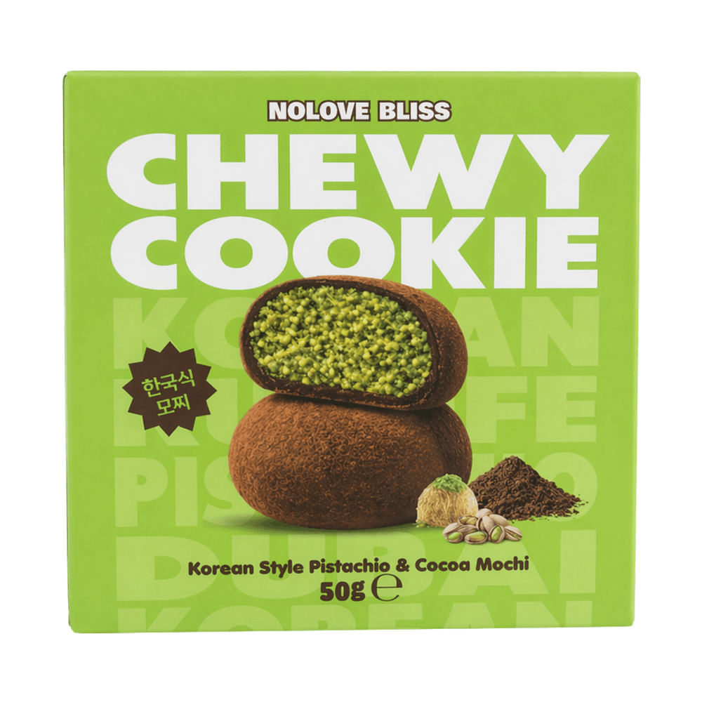 NoLove Bliss Chewy Cookie Pistache Cacao Mochi