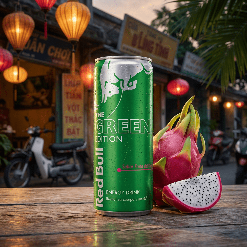 <tc>Red Bull</tc> Energiedrank Groene Editie Drakenfruit