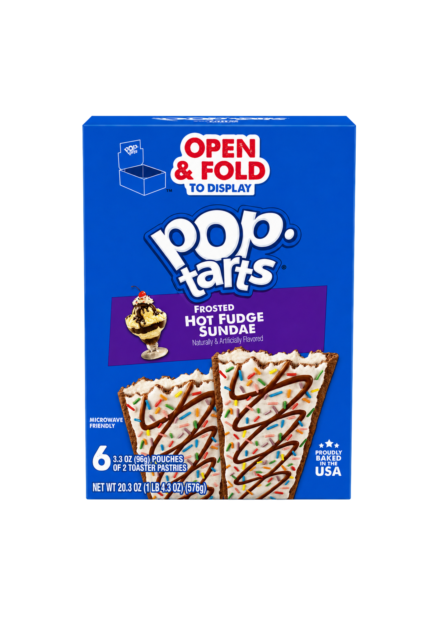 Kellogg's Pop Tarts Frosted Hot Fudge Sundae Klein