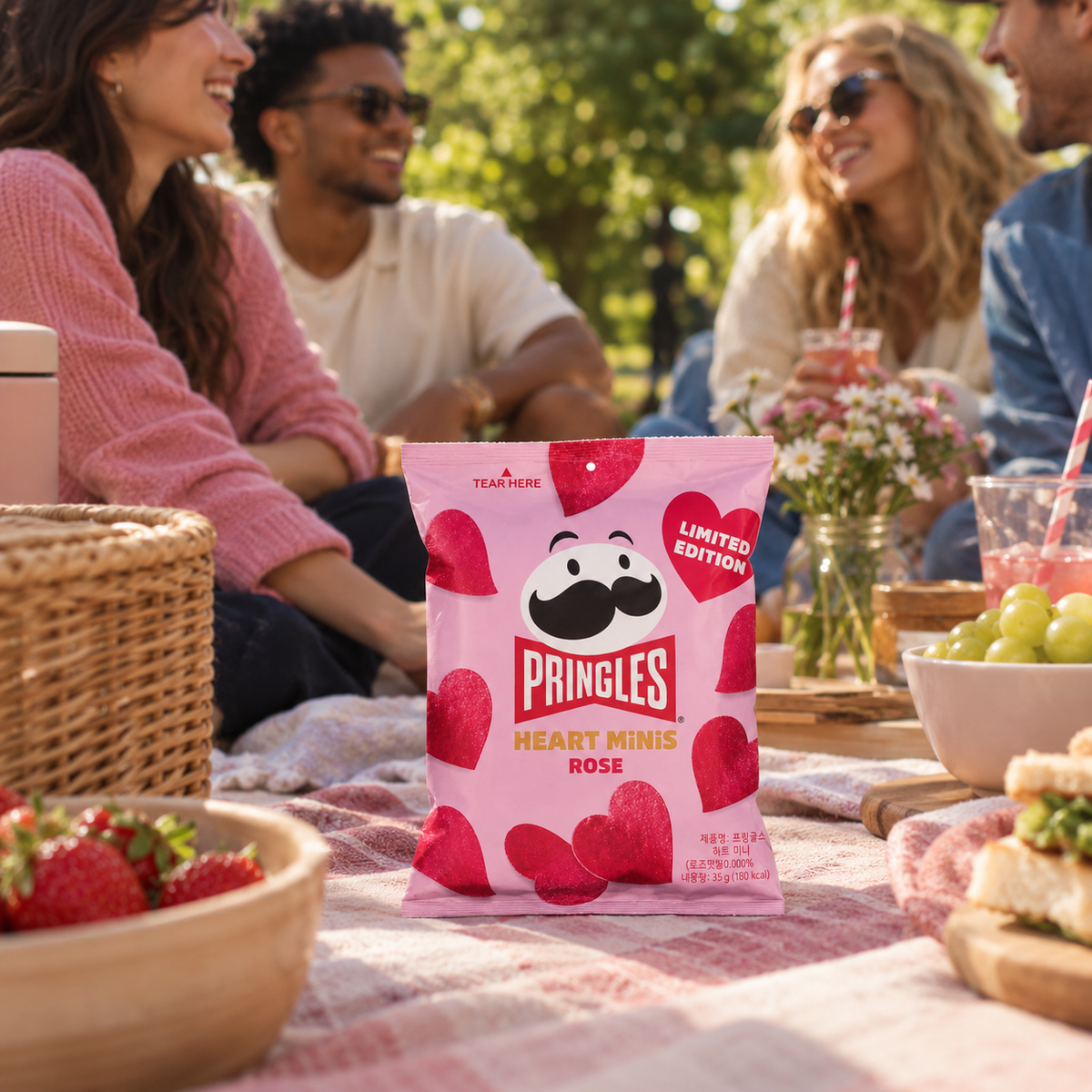 Pringles Hearts Minis roos